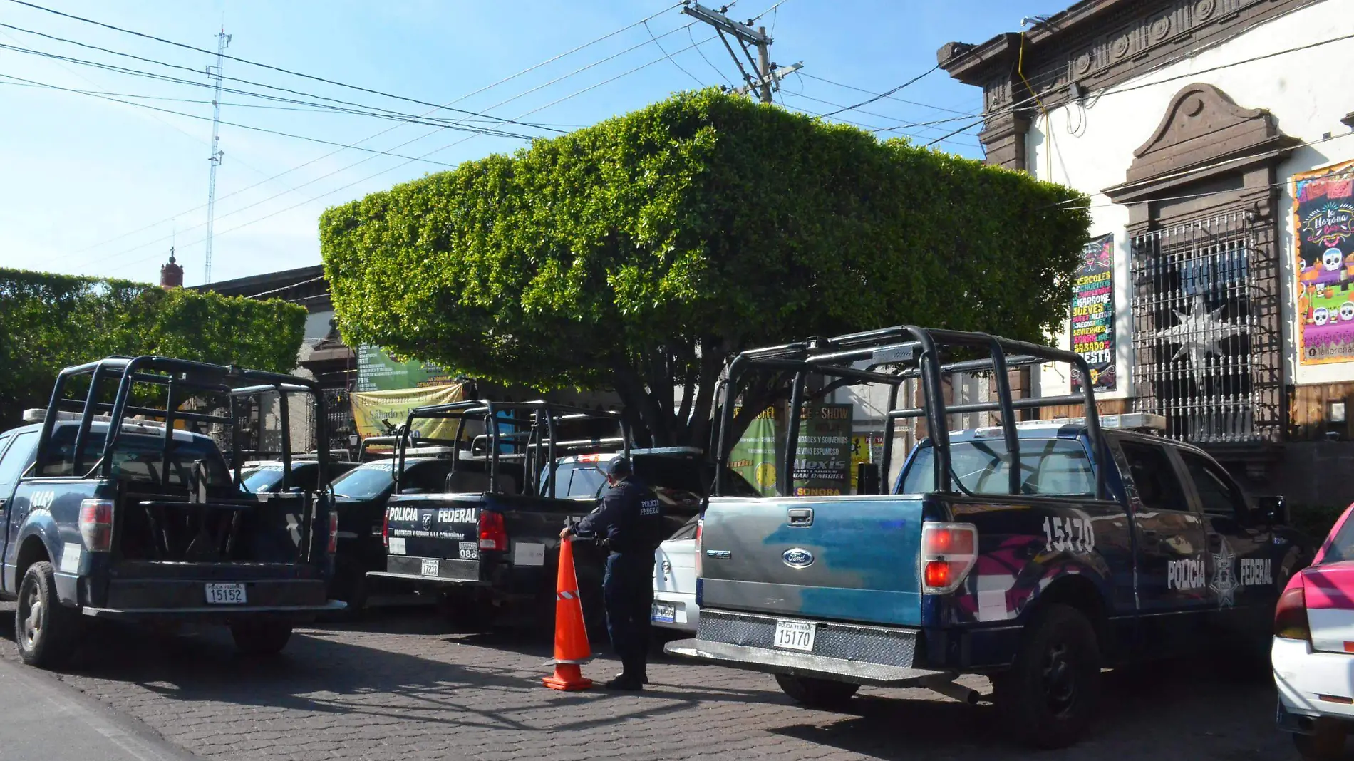 Hay 10 patrullas de la Policía Federal que van a estar asignadas al municipio y vendrán otras 10. Foto Luis Luévanos